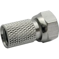 F-Stecker: 7,0mm 10- er Set, Siegelblisterver- packung SCHWAIGER