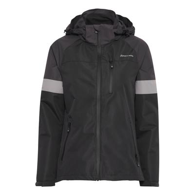 Funktionsjacke NORTH BEND "Funktionsjacke NBToana W W-PRO 10.000 mit wasserdichter Beschichtung", Damen, Gr. 42, schwarz, Obermaterial: 100% Polyester PES., Jacken Funktionsjacke