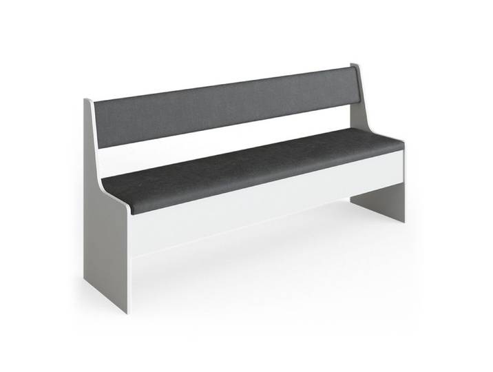 Banc d'angle Roman 41.5x166.6cm Blanc Vicco 34181