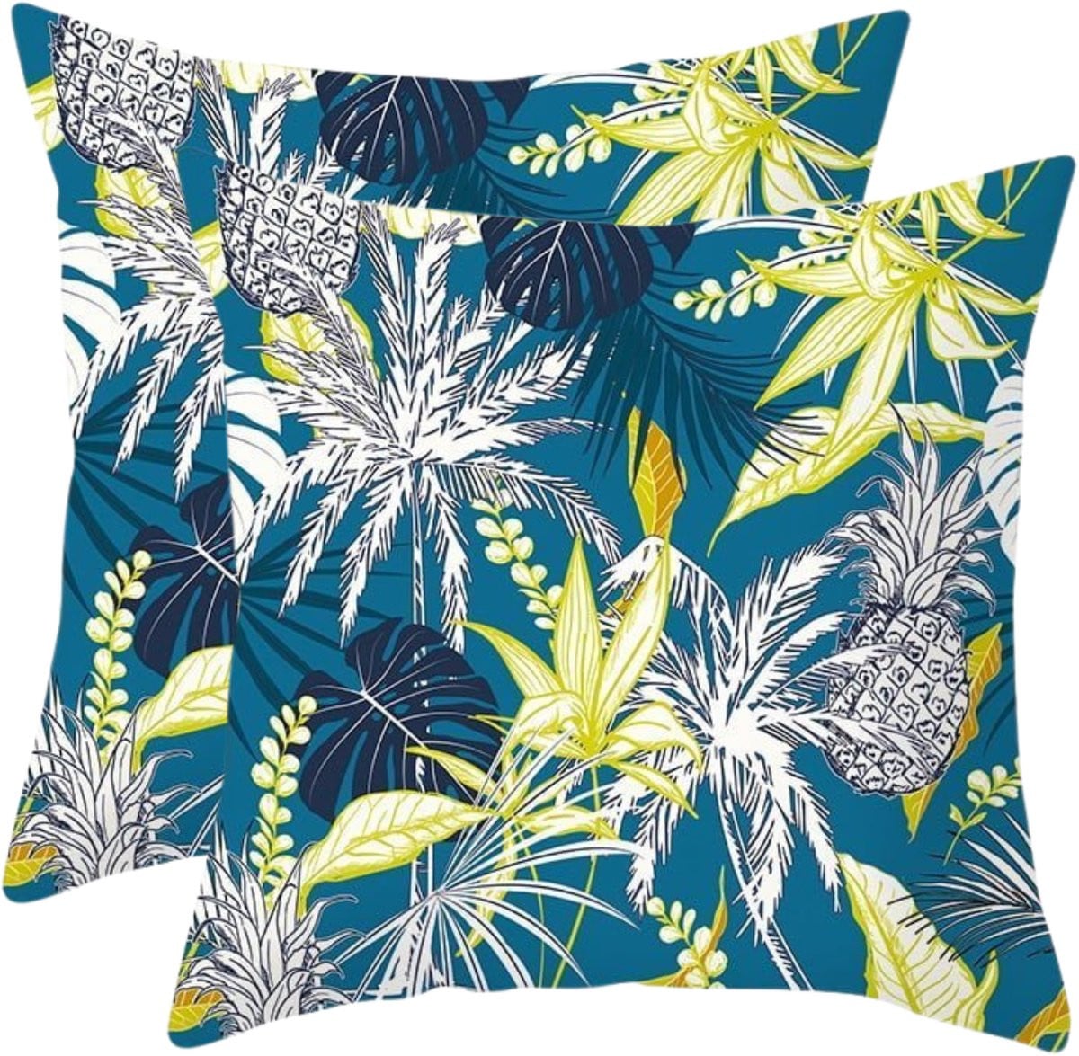 Set van 2 Tuinkussenhoezen Cape Town, Water- en UV-bestendig, 45 x 45 cm