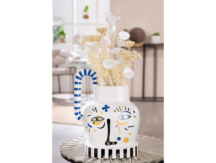 Vase à anse Fira 23cm Blanc