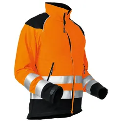 Warnschutz Forst- und Schnittschutzjacke "StretchAIR" Kl. 1 orange - XXL - Orange