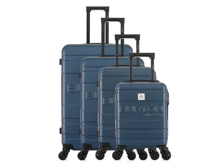 BURTON SET DE 4 VALISES CAMBRIDGE BLUE