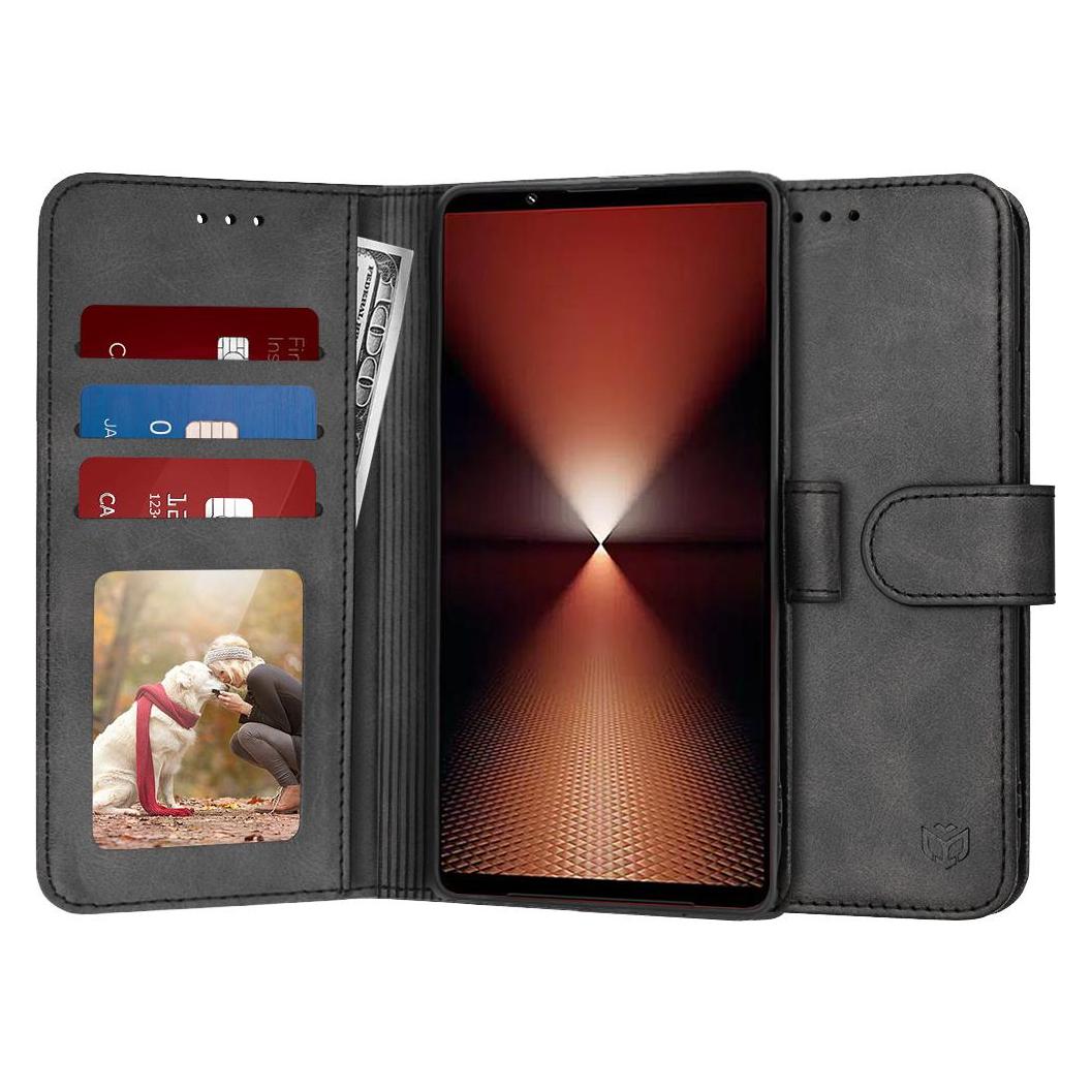 Techsuit - Diary Book - Sony Xperia 1 VI - Black (Sony Xperia 1 VI) (56353637)