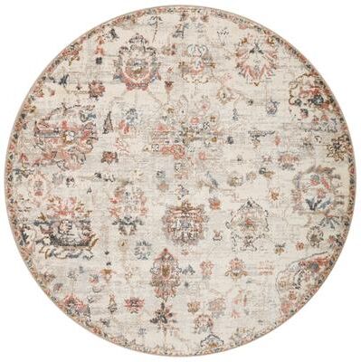 Alexander Home Valeria Farmhouse Botanical Area Rug