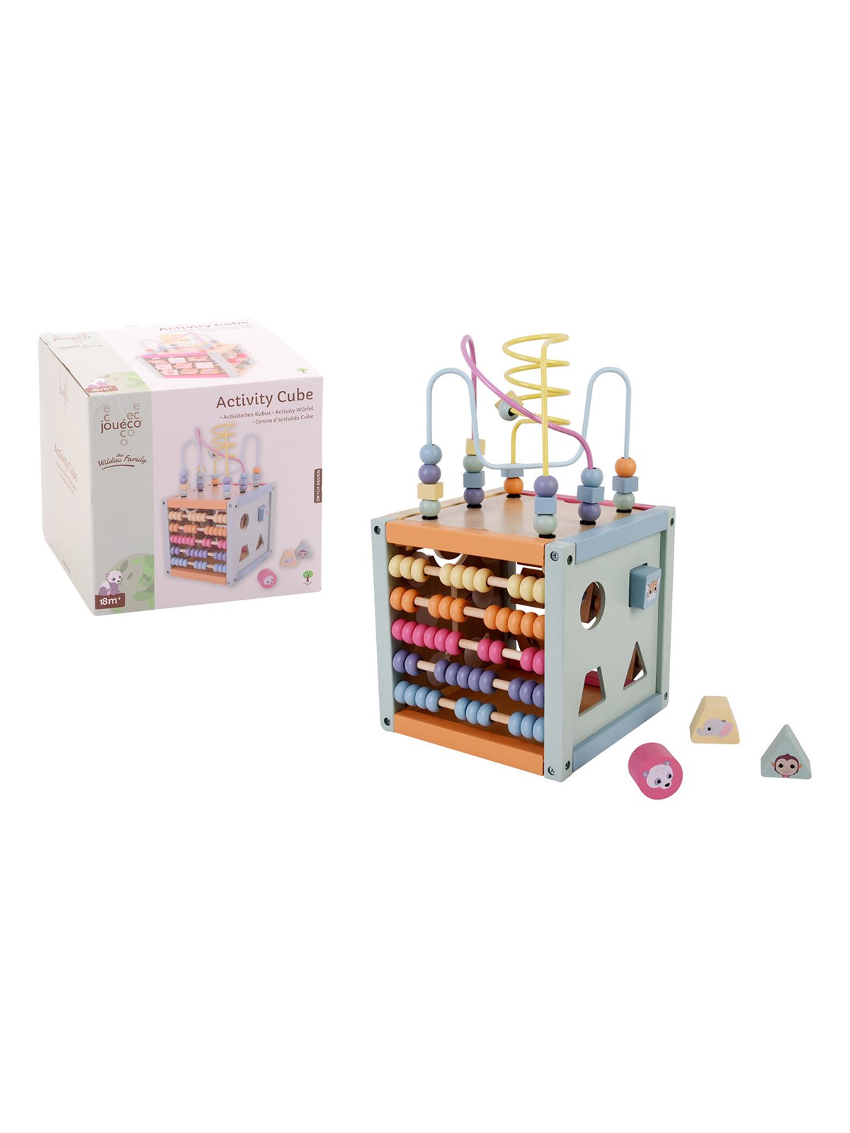Jouéco The Wildies Family Activity cube