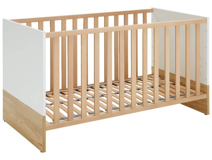 Paidi Babybett LENNOX FRESH, Weiß, Holznachbildung