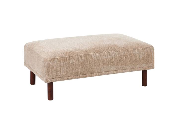 OTTOMANE Stoff Beige Holt