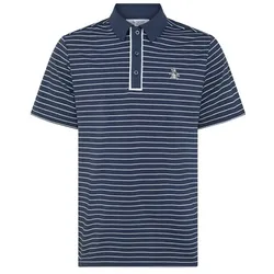 Penguin Golf Hertitage Stripe Polo Herren navy/weiss