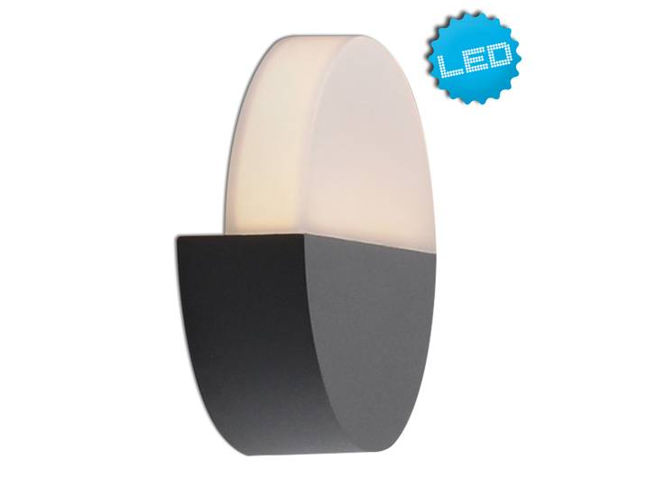 Applique murale d'extérieur Näve LED - anthracite - anthracite ; 1221597