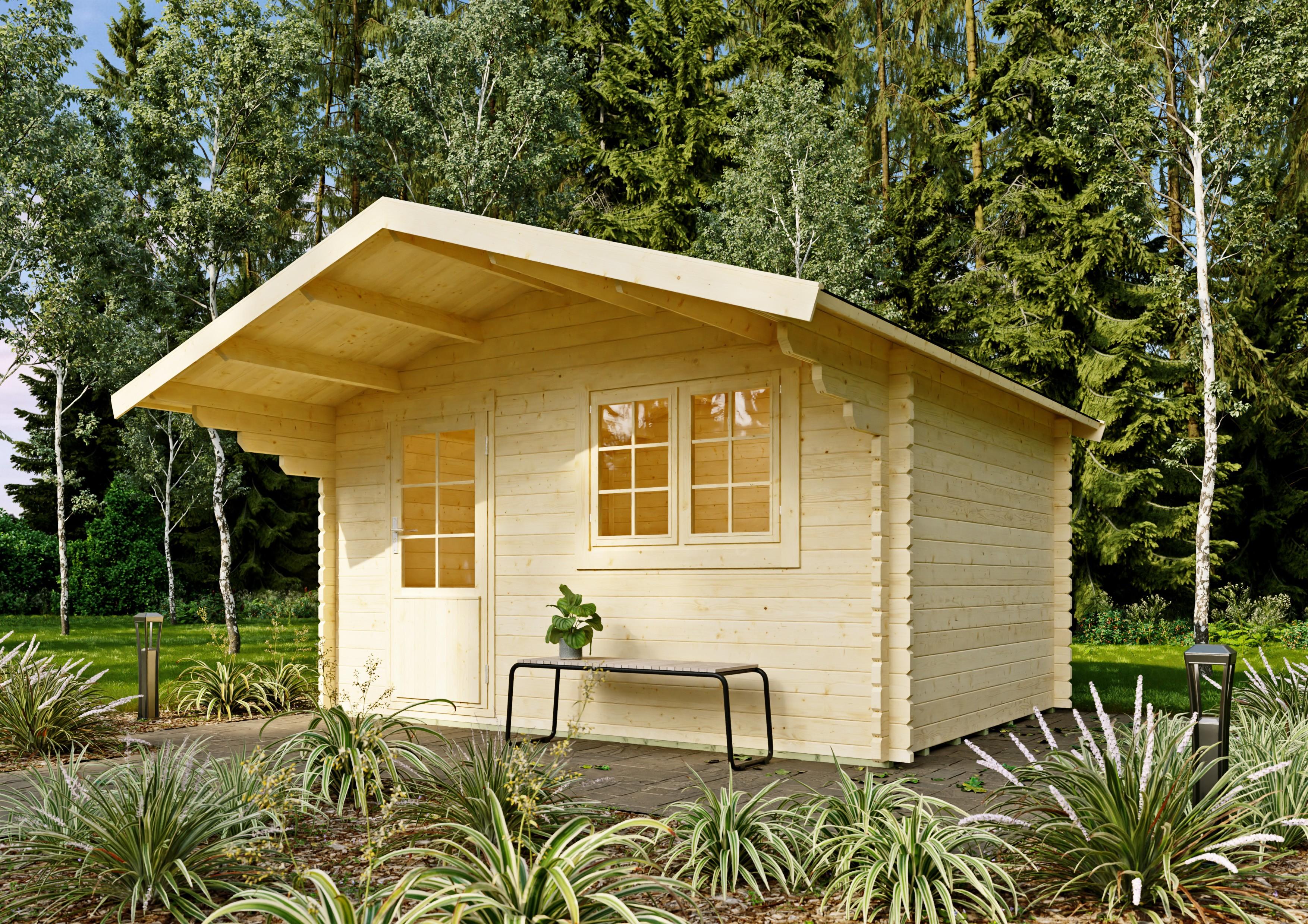 Gartenhaus Madison II 3,80x2,80 m - inklusive langlebigem EPDM-Dach