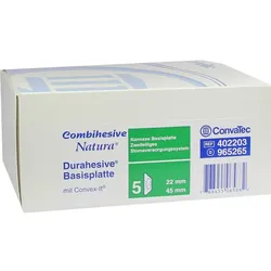 Combihesive Natura Konvexe Basis Flex Kleb.22/45Mm 5 ST