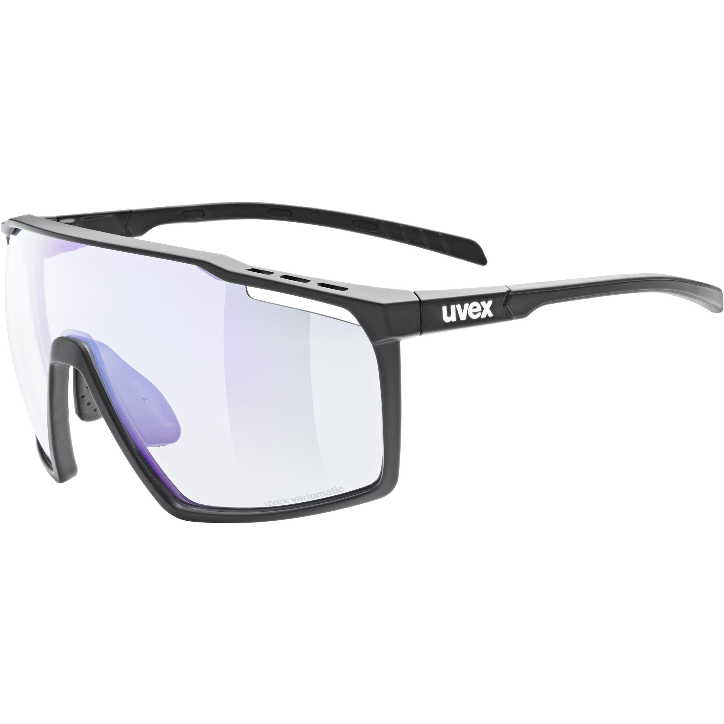 Uvex MTN Perform V Sportbrille Sportbrillen & Sportsonnenbrillen schwarz Camping