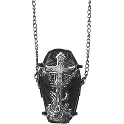 Metamorph Handtasche Nightmare in Sarg-Form – 17 x 10 cm