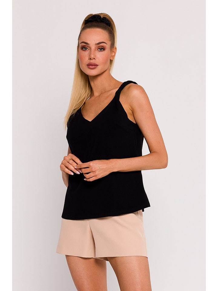 made of emotion Top in Schwarz - XL