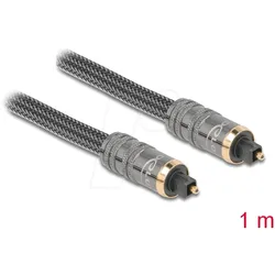 DELOCK 86983 - Toslink Kabel, Toslink Stecker, 1 m