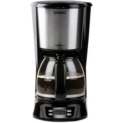 Domo Filter Kaffemaschine 1.5L, Filterkaffeemaschine, Schwarz