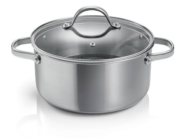 Tescoma Kasserolle SteelCRAFT mit Deckel ø 24 cm, 5,0 l