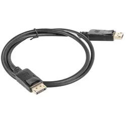 Lanberg CA-DPDP-10CC-0010-BK DisplayPort-Kabel 1 m Schwarz