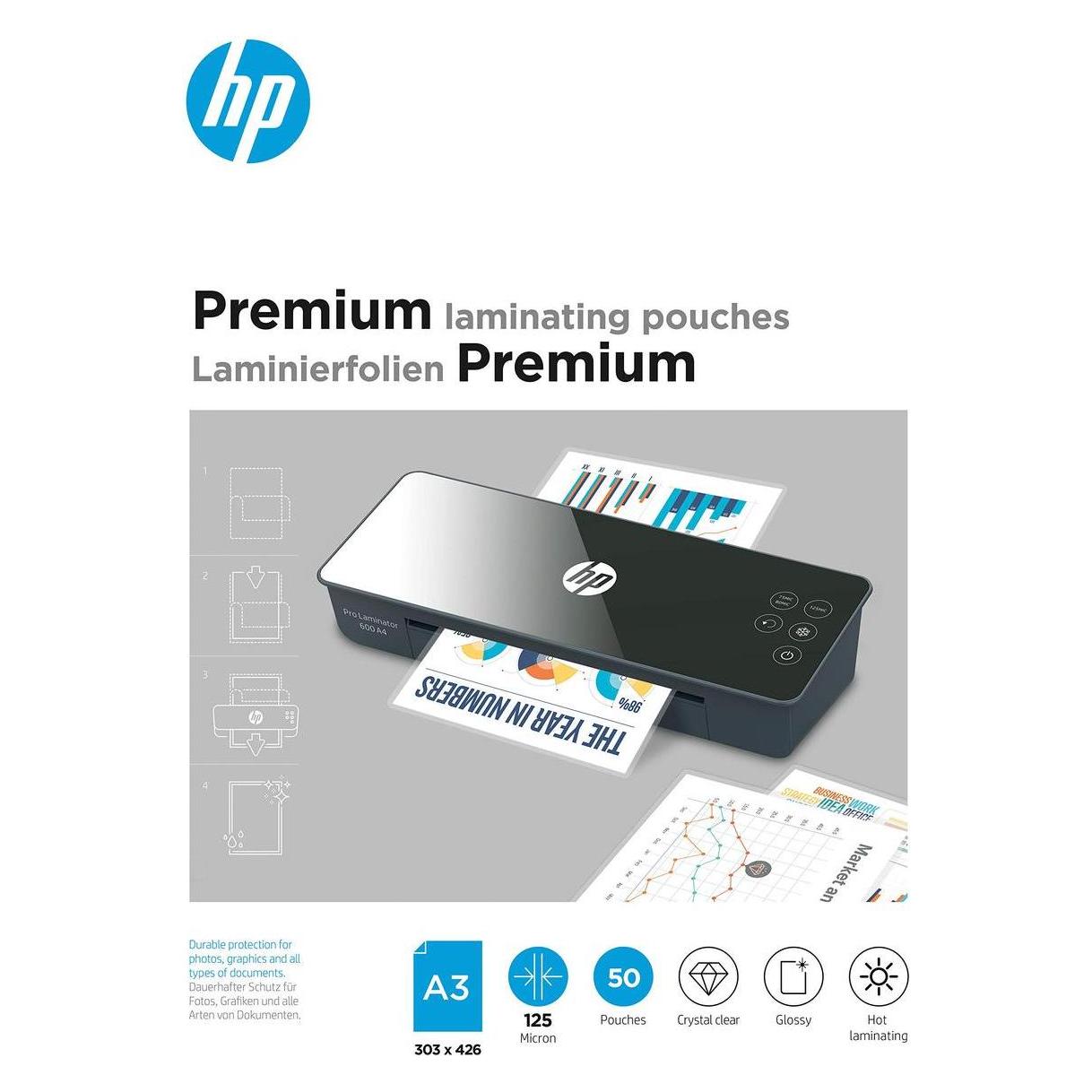 HP Premium (A3, 50 Stk., 125 µm) (9127)