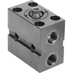 BLOCKZYLINDER HYDRAULISCH, FORM:A DOPPELT WIRKEND, DK=32, HUB=50, GEWINDEANSCHLUSS STAHL
