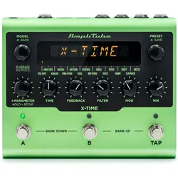 IK Multimedia X-Time (Bass, E-Gitarre), Effektpedal, Grün