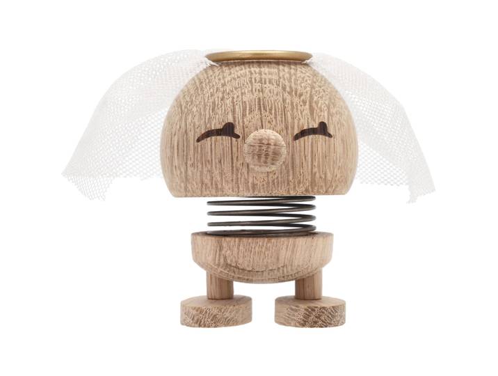 Dekofigur Hoptimist Nature Eiche B 5.9 cm H 7.2 cm - Dekofigur