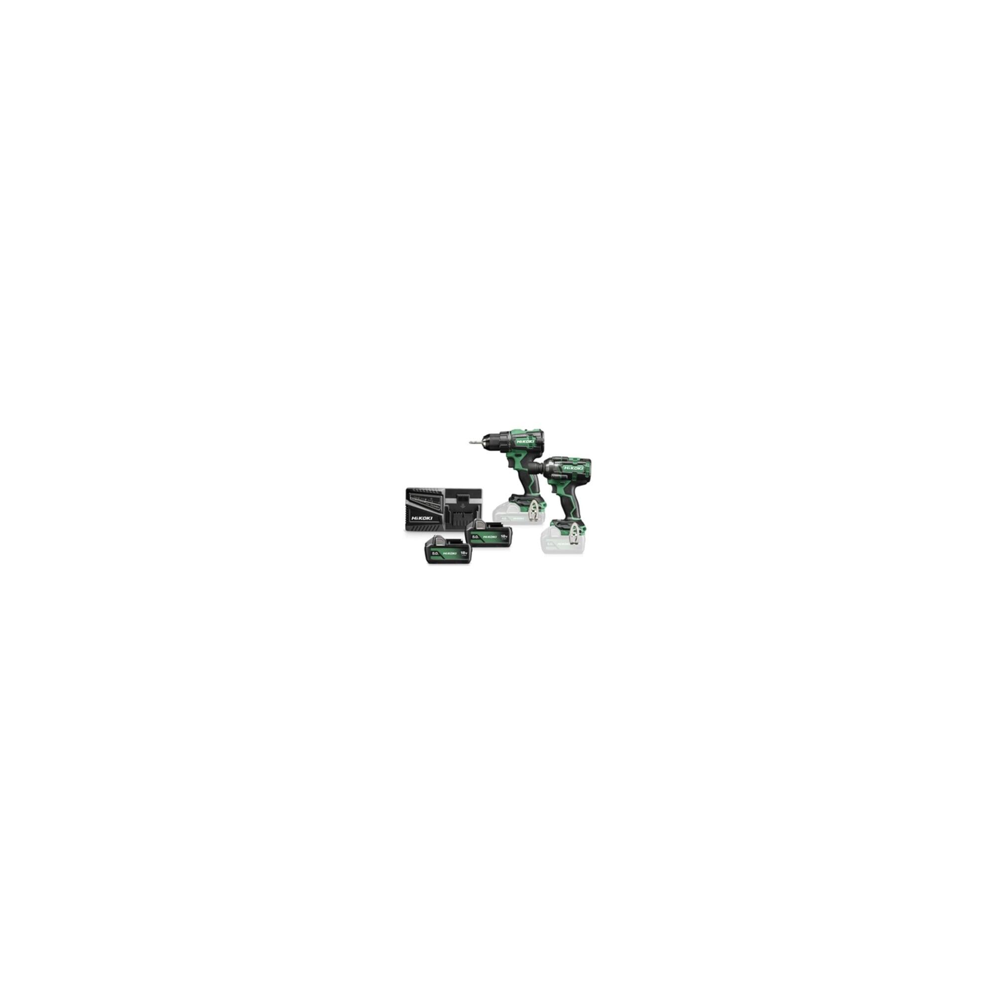 HiKOKI Combo-Kit Akku Bohrschrauber + Schlagschrauber KC18DE (KC18DEWKZ)