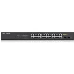 Zyxel GS1900-24HP V2 24-PORT (24 Ports), Netzwerk Switch, Schwarz