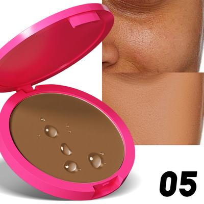 Quick Pick Pro Natural Pressed Powder Matte Compact Foundation With Oil Control & Long Lasting Finish 05