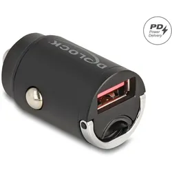 Delock Mini Kfz Ladeadapter USB Typ-A mit 18 W