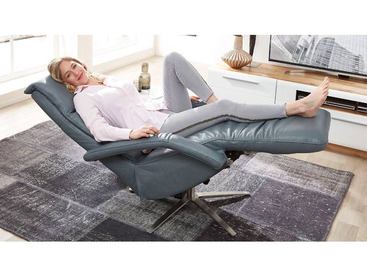 Echt Leder Relaxsessel Madrid mit Herz-Waage Funktion