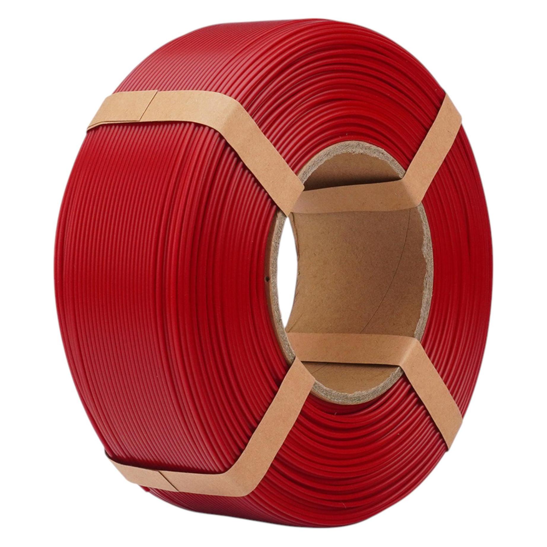 eSUN PLA Basic Feuerwehr Rot Refill Filament 1.75mm 1Kg (PLA, 1000 g, 1.75 mm) (PLA-BASIC175O-FR1R1)