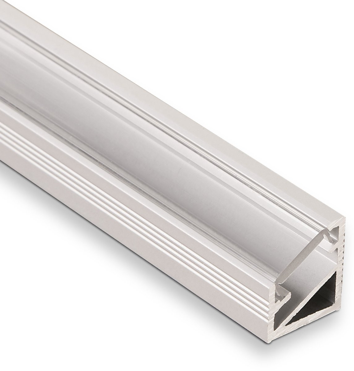 SOTECH 10 x LED Hoekprofiel-66 ALU geëloxeerd/klaar 2m voor LED strips