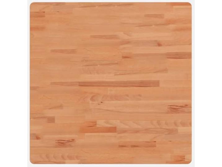 KGFHERENB Tischplatte Massivholz Buche 70x70x4 cm Quadratisch Esstisch Quadratische Holzplatte aus Buchenholz für Esszimmer, Küche und Bistro. Abgerundete Kanten bieten Schutz im Alltag.