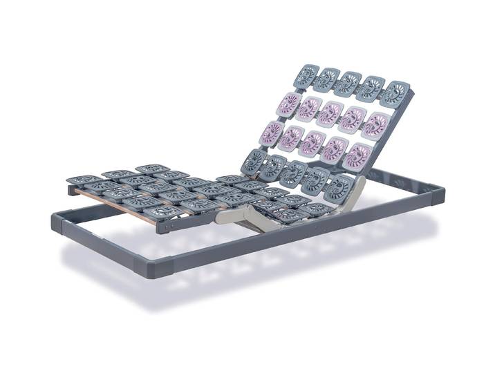 Tempur® Systemrahmen Premium Flex 3000 elektrisch verstellbarer Lattenrost - grau