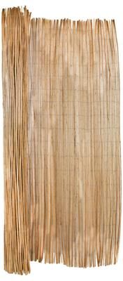 Backyard X-Scapes Natural Willow Rolled Panel Fence Decorative Fencing for Backyard
