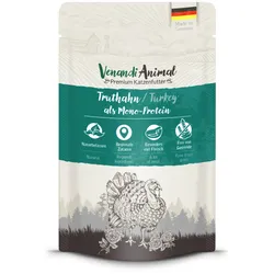 Venandi Animal Monoprotein 125g Katzennassfutter Sparpaket 24 x 125 Gramm Truthahn