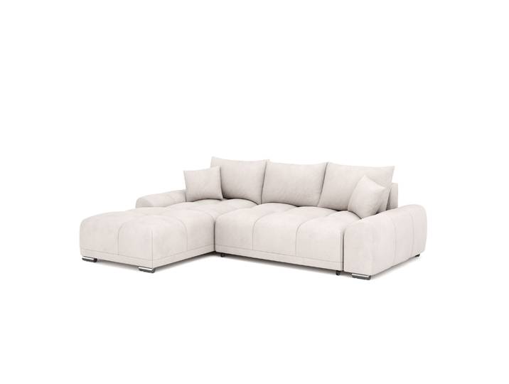 Ecksofa mit Schlaffunktion TRAVIS links beige