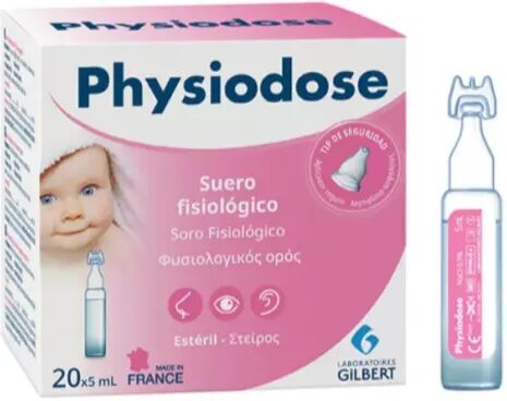 Physiodose Suero Fisiológico 15x5ml