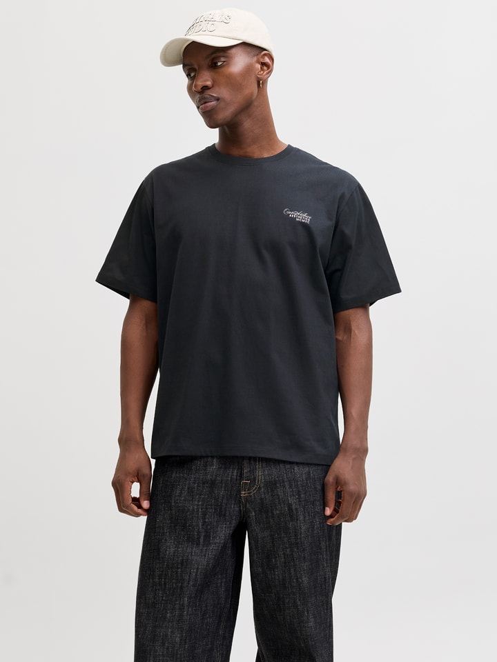 Jack & Jones Shirt "Roar" in Schwarz - XL