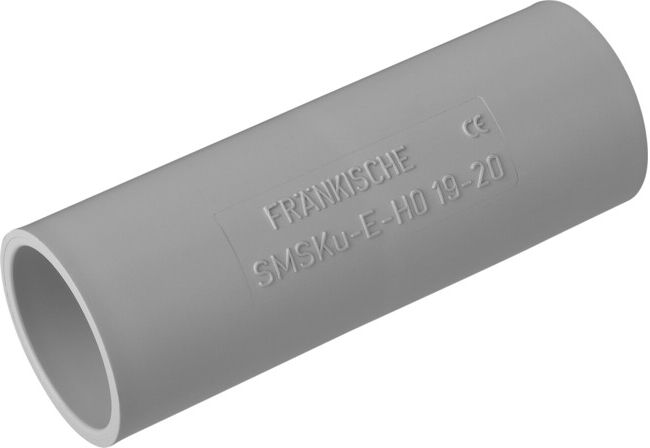 Fränkische Manchon de raccordement en plastique SMSKu-E-H0 25 gris (23150025)