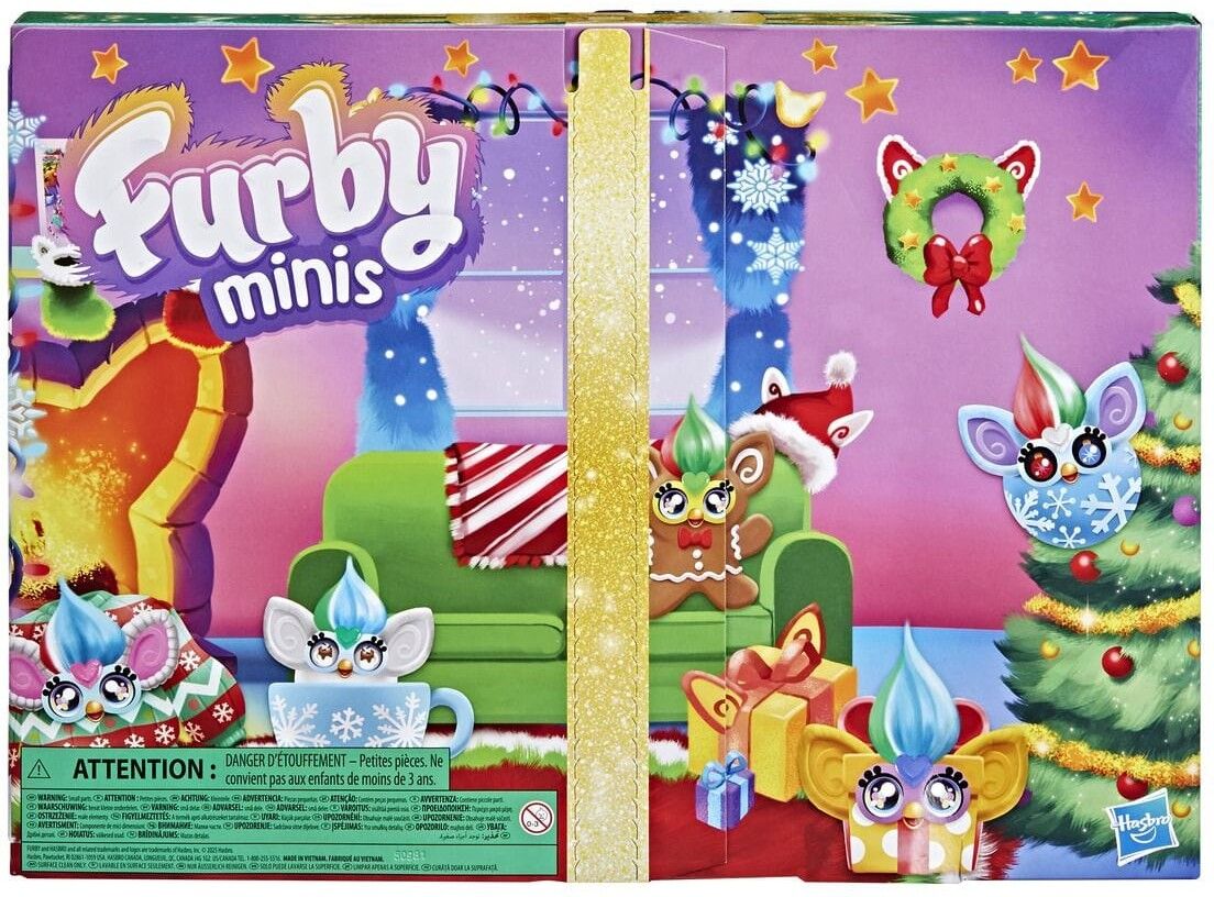Furby Minis Advent Calendar by Hasbro - 24 Days of Furby Surprises for Kids