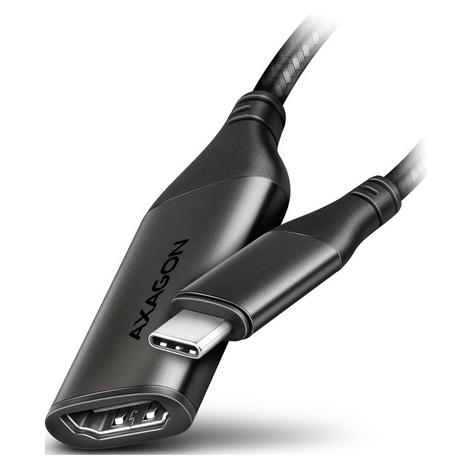 Axagon RVC-HI2M USB-C zu HDMI 2.0 Adapter, 4K/60Hz, Aluminum - 25 cm (HDMI) (RVC-HI2M)