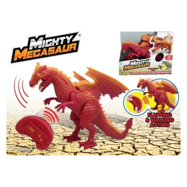 Adventure Force MEGASAUR MIGHTY I/R walking Dragon, 80082 (987-80082)