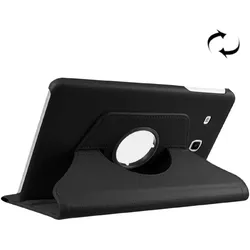 Tablet Tasche für Samsung Galaxy Tab E 9.6 Leder Schutz Hülle 360 ° Case Schwarz