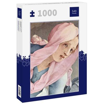 Lais Puzzle Jacopo Pontormo - Altargemälde der Capponi-Kapelle in Santa Felicita, Kreuzabnahme Christi 1000 Teile