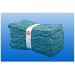 NOBA Bauchtuch grün vorgewaschen 20 Stück - 20 cm x 30 cm / 6-lagig mit Schlaufe 20 St