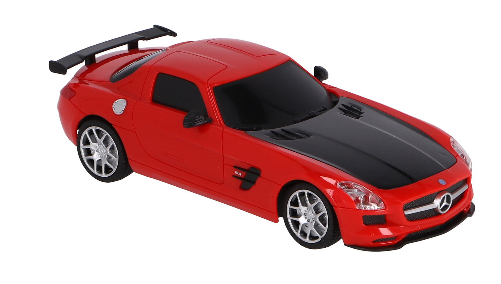 Otto Simon Mercedes-Benz SLS AMG op afstand bestuurbare auto, rood, schaal 1:24