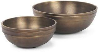 Mercana Tomiko Round Bowl (Set of 2) - 11.0L x 11.0W x 4.0H
